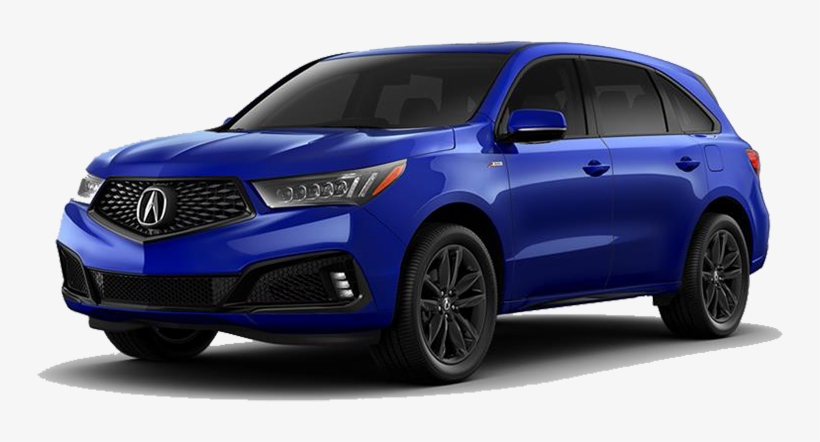 2019 Mdx - 2019 Acura Mdx Blue, transparent png #9877347