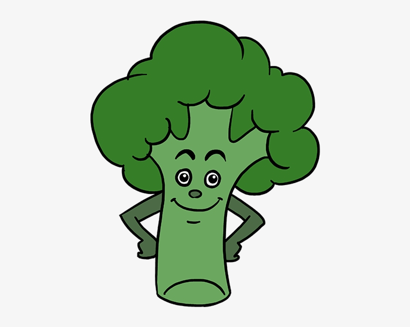 680 X 678 5 - Easy To Draw Broccoli, transparent png #9877592
