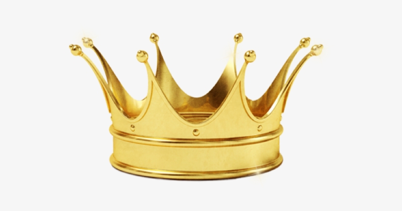 Gold Crown Png, transparent png #9878239