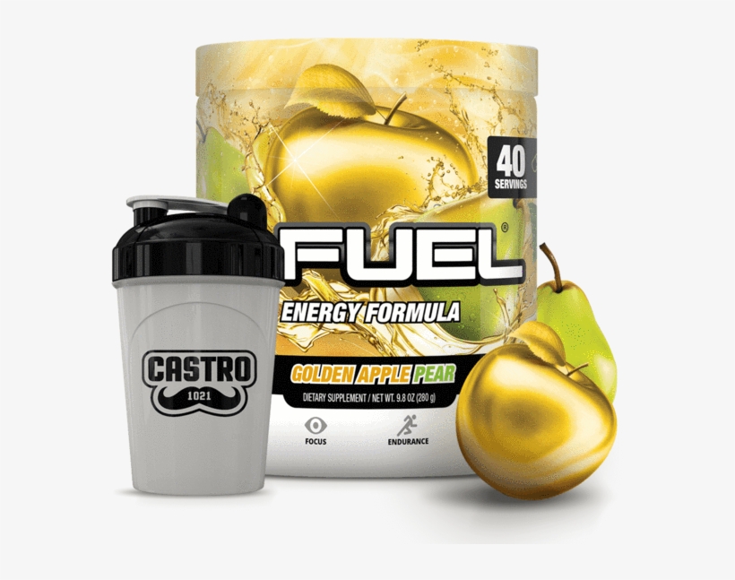 Golden Apple Pear Tub - Gfuel Cotton Candy, transparent png #9879203