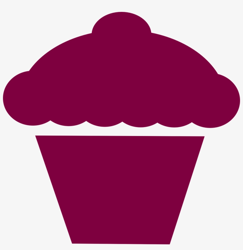 Vector Graphics, - Cupcake Silhouette Vector Png, transparent png #9879397