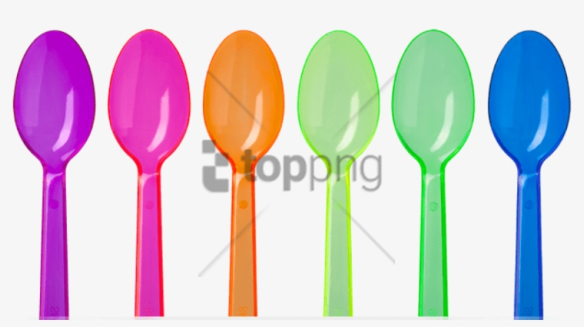 Free Png Cucharas De Plast De Colores Png Image With - Cucharas De Colores Png, transparent png #9879668