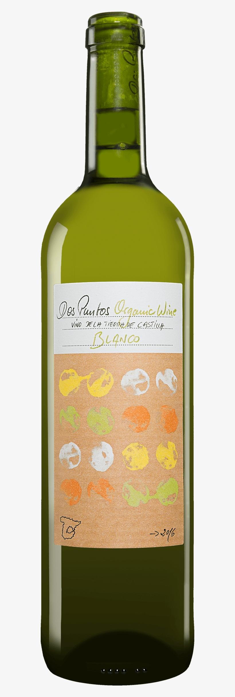 Dos Puntos Blanco Organic - Glass Bottle, transparent png #9879868