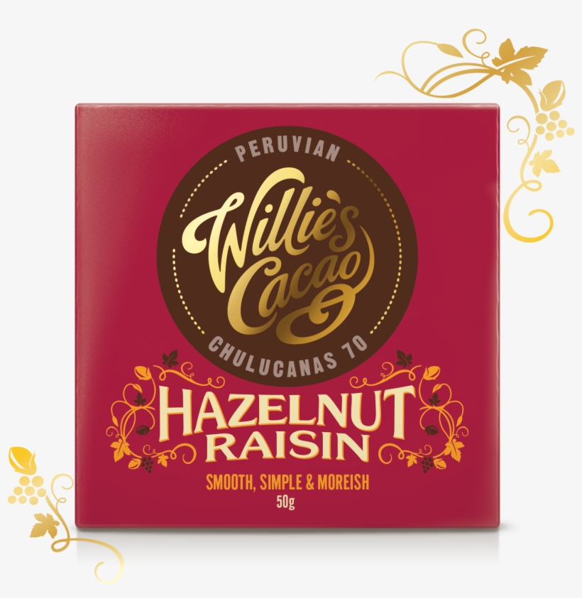Hazelnut Raisin Dark Chocolate 70- 50g - Christmas Card, transparent png #9880408