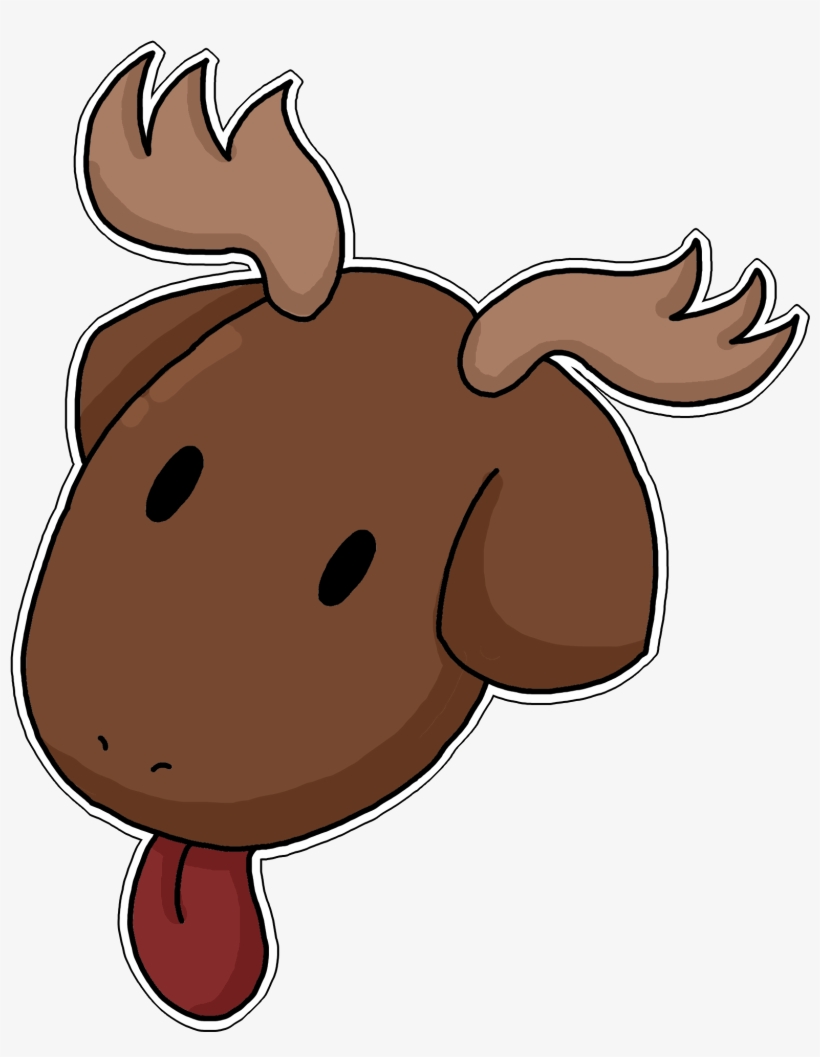 Transparent Moose Head - Mooses Transparent Background Anime Heads, transparent png #9880896