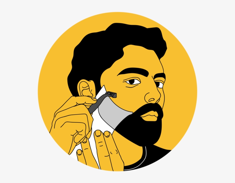 The Cut Buddy Plus Hair And Beard Trimming Stencil - Illustration, transparent png #9881110