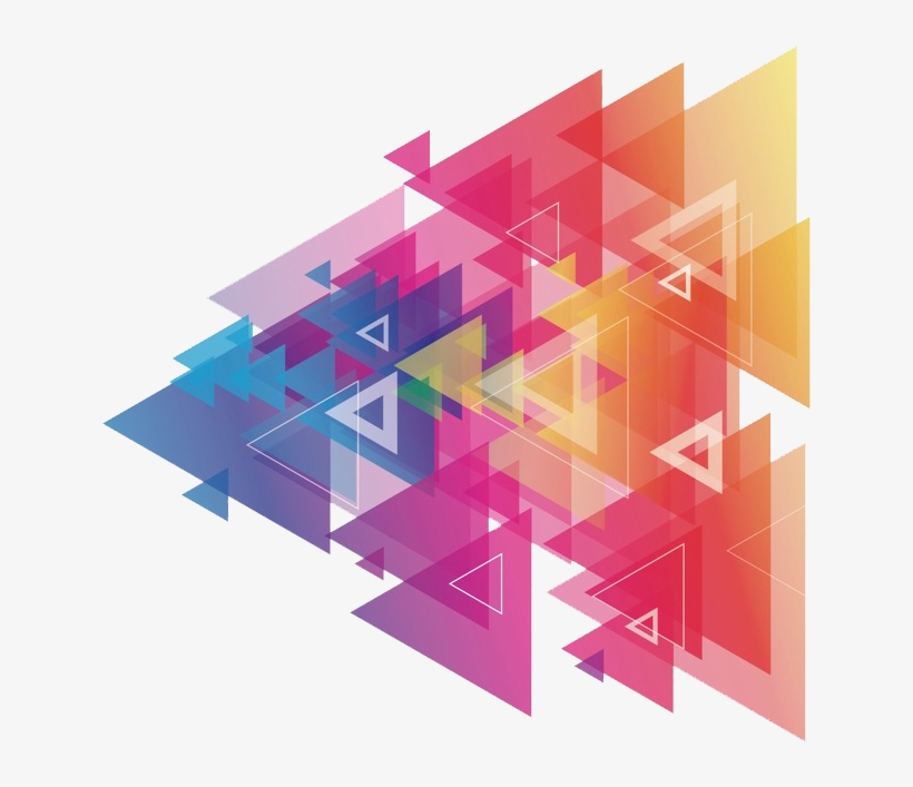 Triangulos Png - Shape Color Png, transparent png #9881433