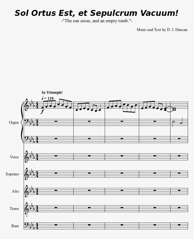 Sol Ortus Est, Et Sepulcrum Vacuum - Document, transparent png #9881876