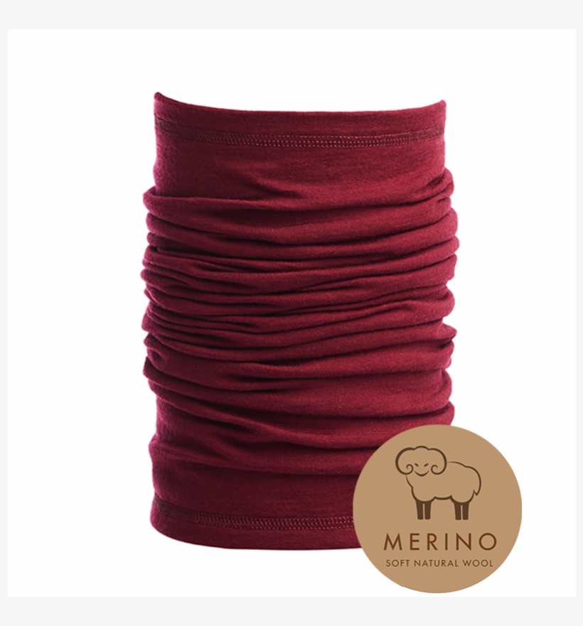 Merino Scarf Tuub He Red - Thread, transparent png #9881957