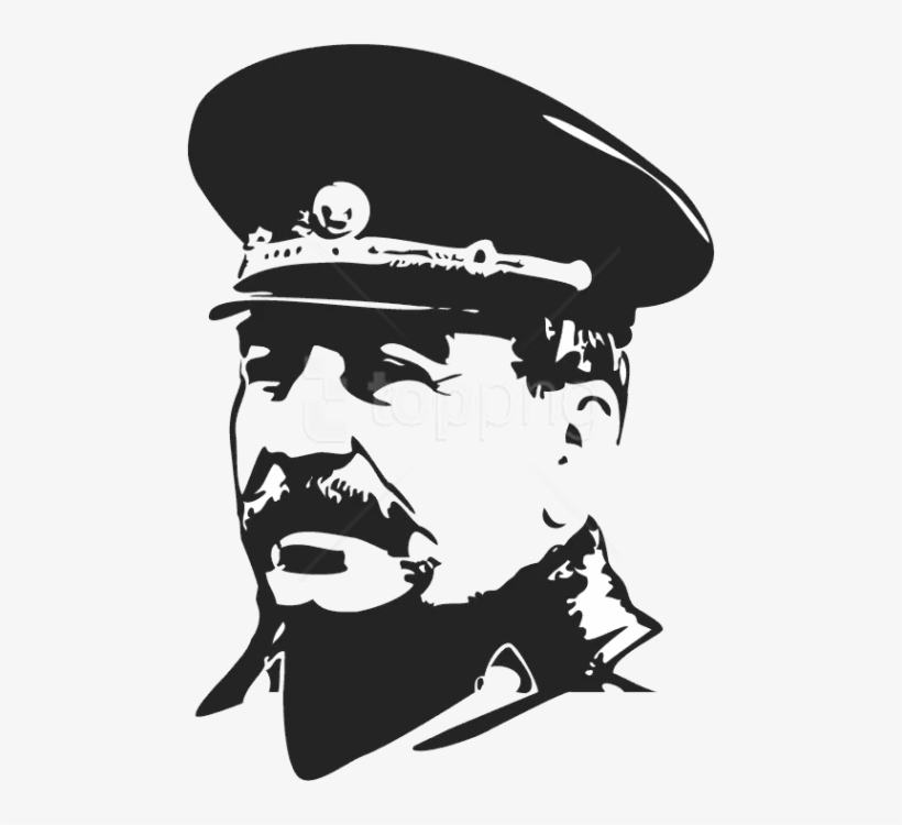Free Png Stalin Png Images Transparent - Stalin Black And White, transparent png #9882000
