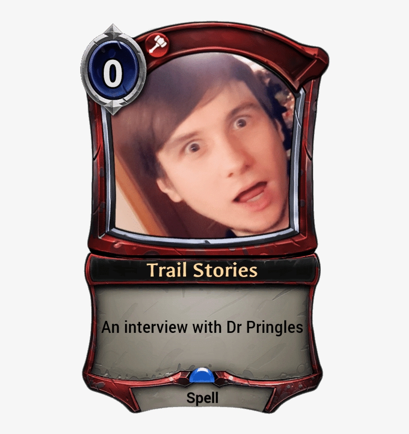 Dr Pringles - Warlock Card, transparent png #9883407