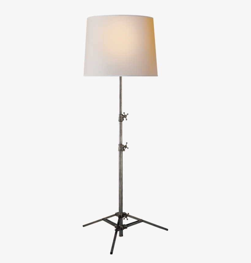 Studio Floor Lamp In Bronze With Natural Paper S - Lamp, transparent png #9883539