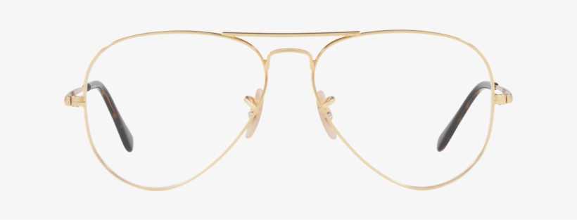 Rx6489 Aviator - Ray Ban 7159 On Face, transparent png #9883612