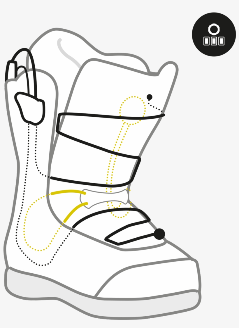 Lace Clipart Shoe Lace - Snow Boot, transparent png #9884481