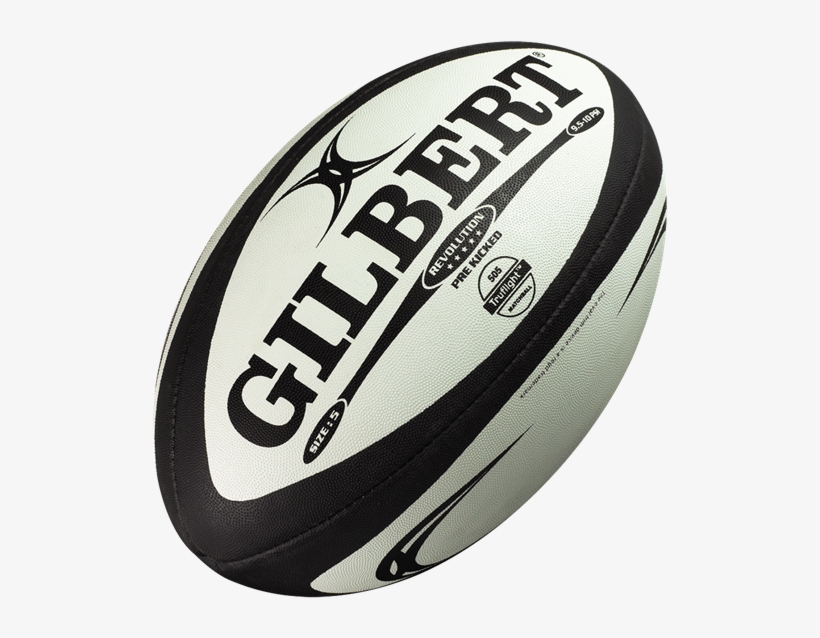 Black Gilbert Rugby Ball, transparent png #9885036