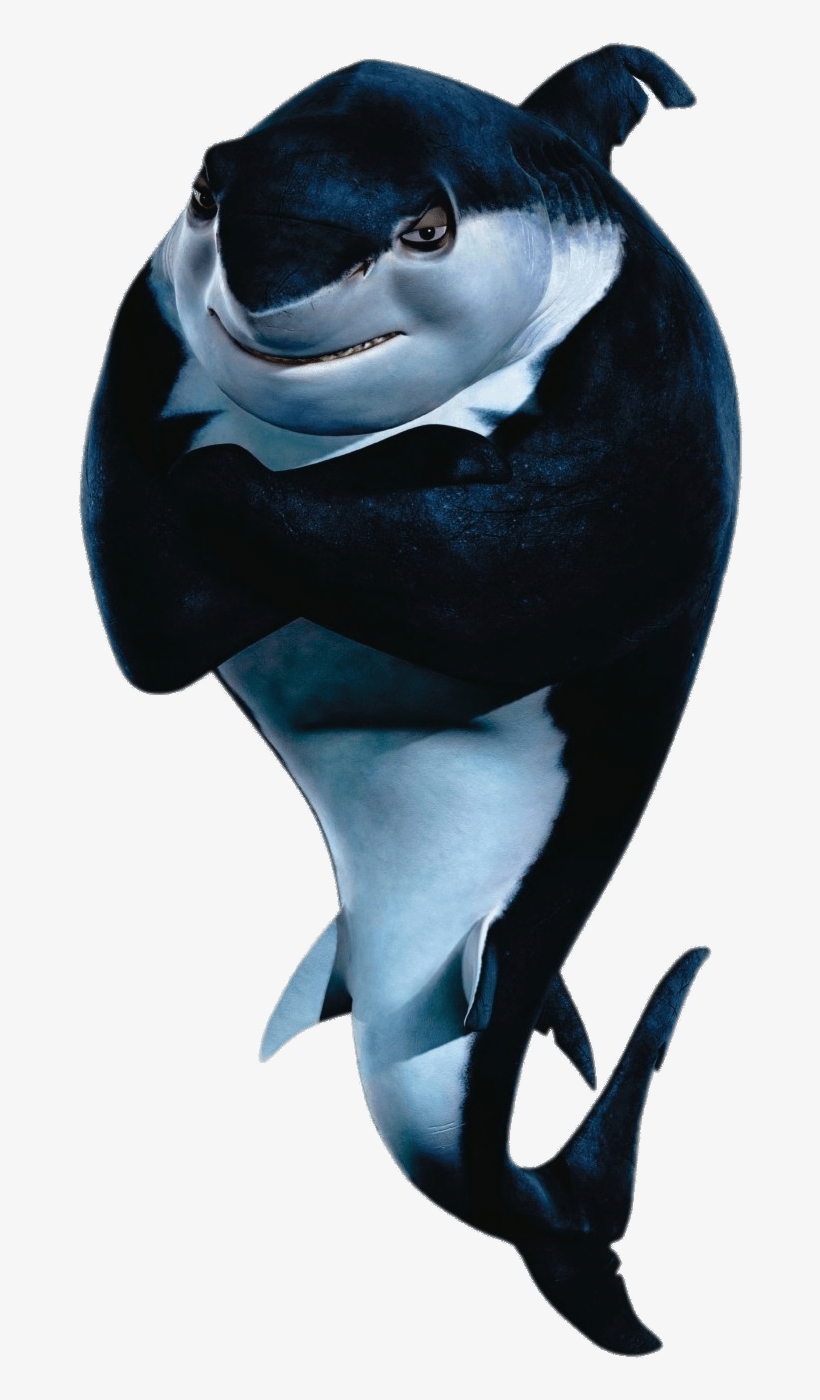 At The Movies - Shark Tale Bad Shark, transparent png #9885788