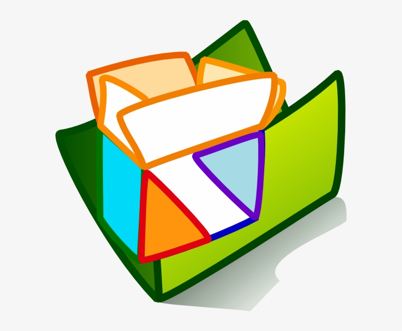 How To Set Use Box Folder Icon Png - Que Es Bandeja De Salida, transparent png #9886077