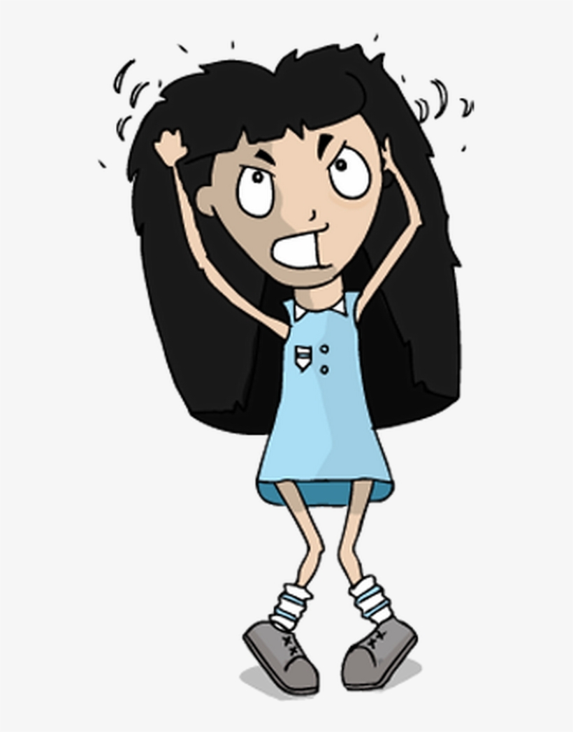 How To Get Rid Of Head Lice With No Chemicals Headlice - Head Lice Cartoon, transparent png #9886873