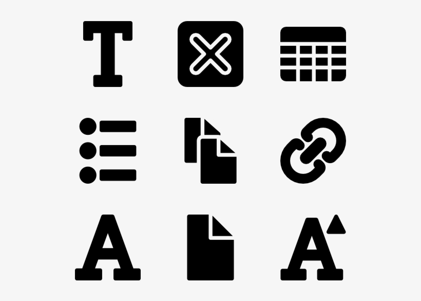 Text Editor - Electric Appliance Icon, transparent png #9886921