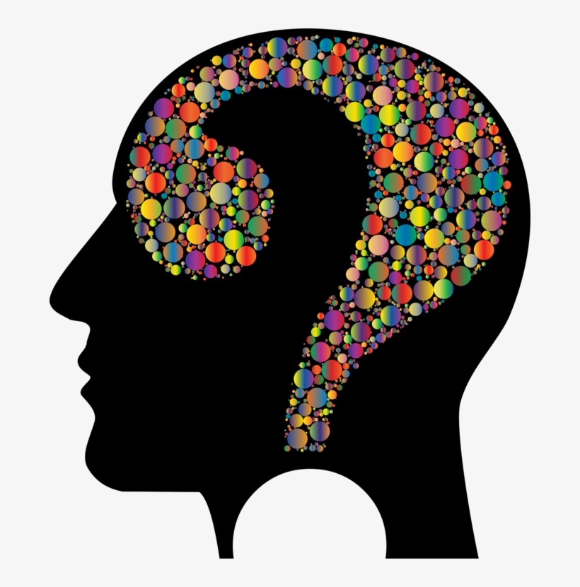Human Head Computer Icons Question Skull - Head With Question Mark, transparent png #9886922