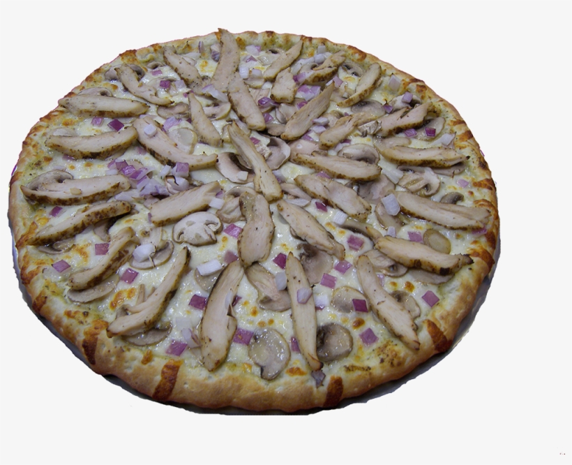 Garlic Chicken Pizza, transparent png #9887137