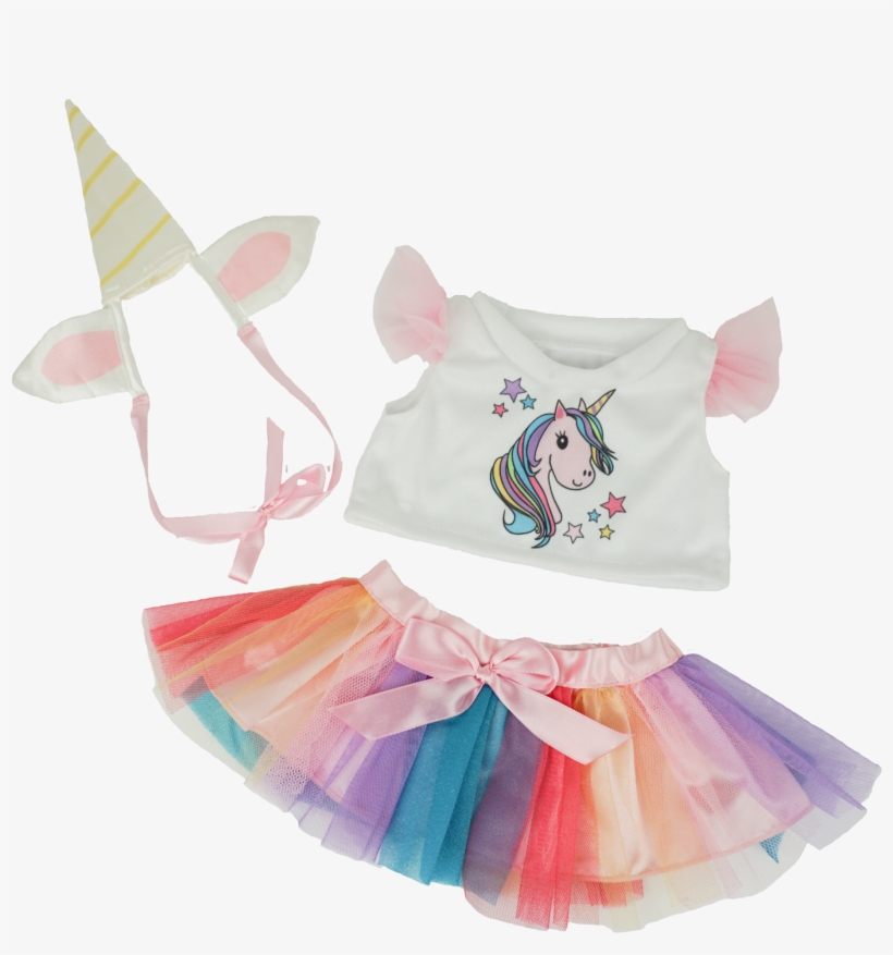 20259 16 Unicorn Outfit Clothing - Build-a-bear Workshop, transparent png #9887699