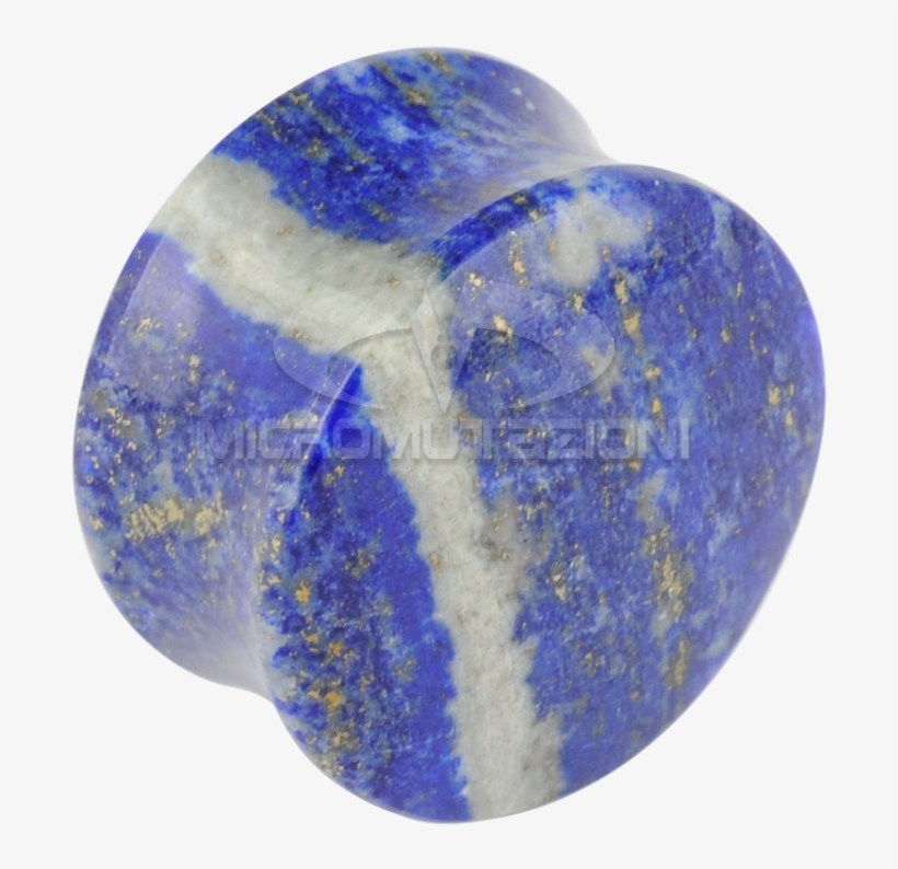 Lapis Lazuli Convex Ear Plug Ear - Opal, transparent png #9887877