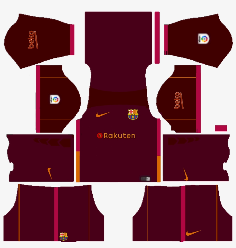 Dls 18 Kit Barcelona Kuchalana Barcelona Logo Fts Clipart - Dream League Soccer 2019 Kits Psg, transparent png #9887982