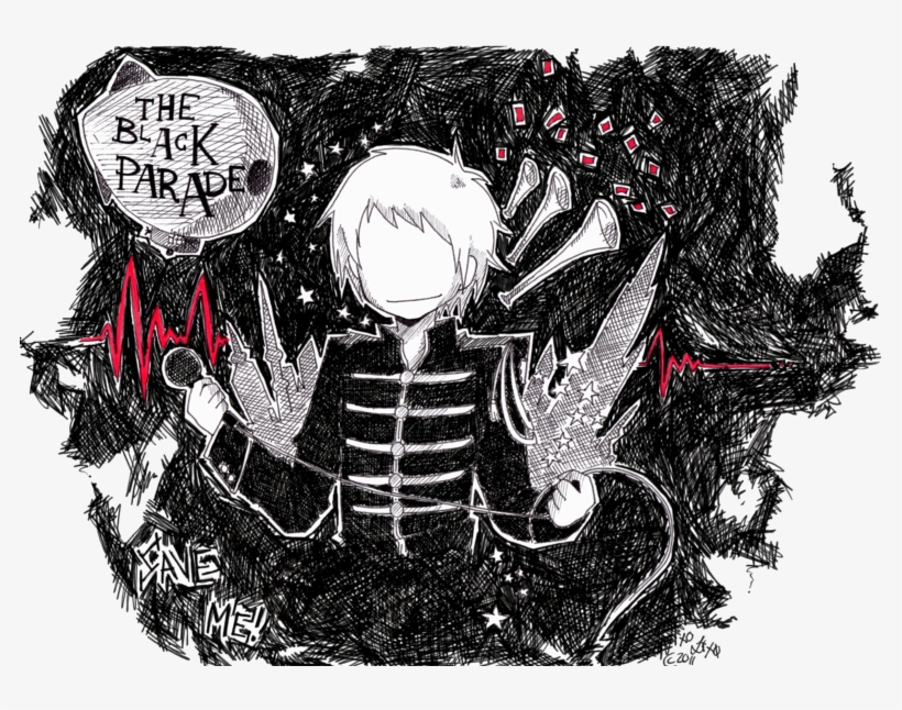 My Chemical Romance Black Parade Fan Art, transparent png #9888634