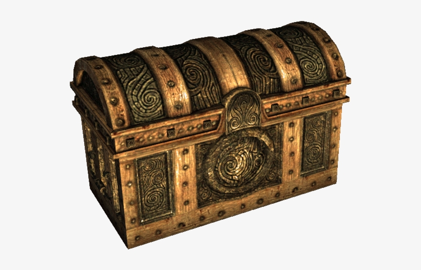 Sr Icon Cont Chest 04 - Skyrim Chest Png, transparent png #9889021