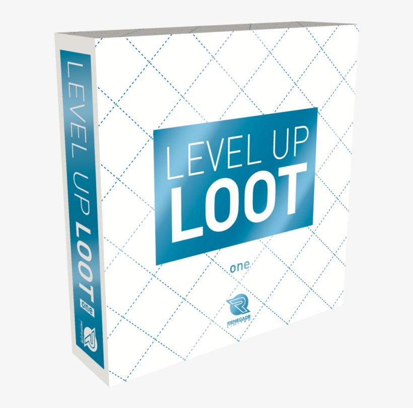 Level Up Loot 1 3d Cmyk - Graphic Design, transparent png #9889136