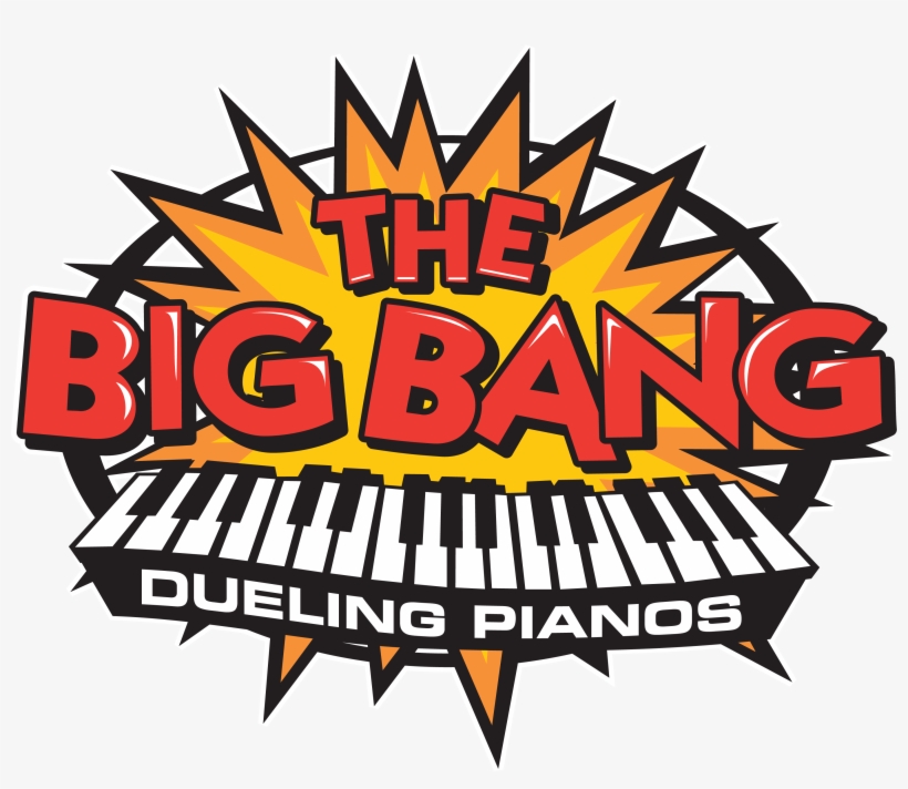 Piano Clipart Dueling Pianos - Big Bang, transparent png #9889400
