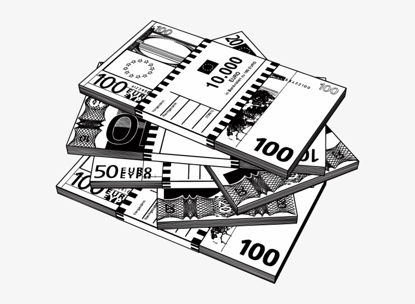 Clip Art Black And White Money - Free Transparent PNG Download - PNGkey