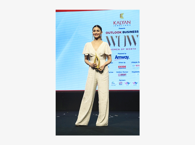 Alia Bhatt At Maharashtra Achievers Awards, transparent png #9890091