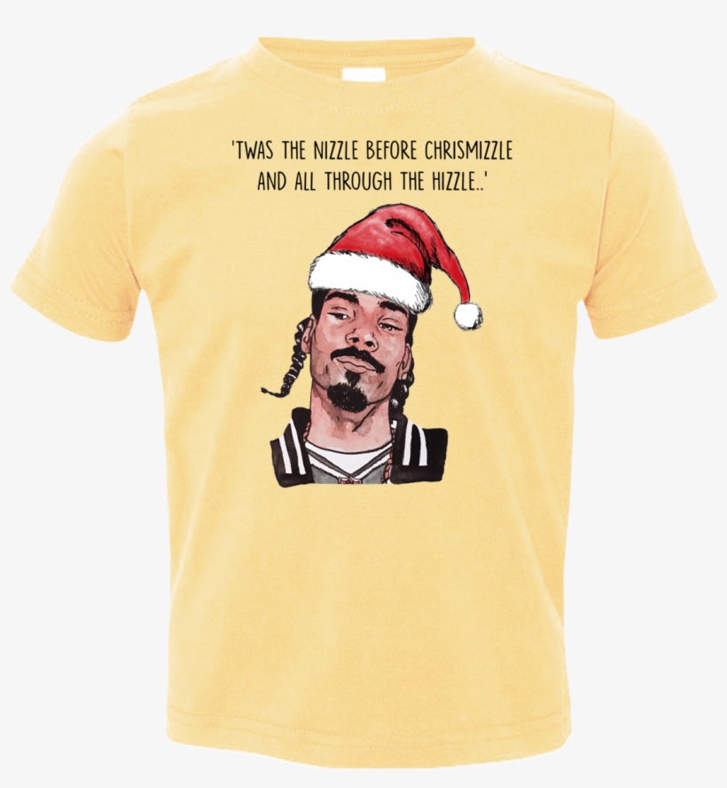 Snoop Dogg Twas The Nizzle Before Chrismizzle Toddler - Snoop Dogg Sweatshirt Twas The Nizzle Before Christmizzle, transparent png #9890588