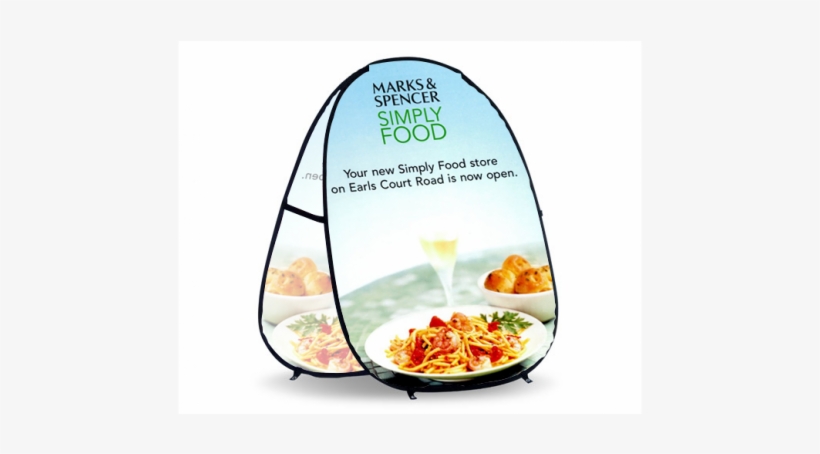 Vertical Pop Up Small Banner For Business Promotion - Marks & Spencer, transparent png #9890840