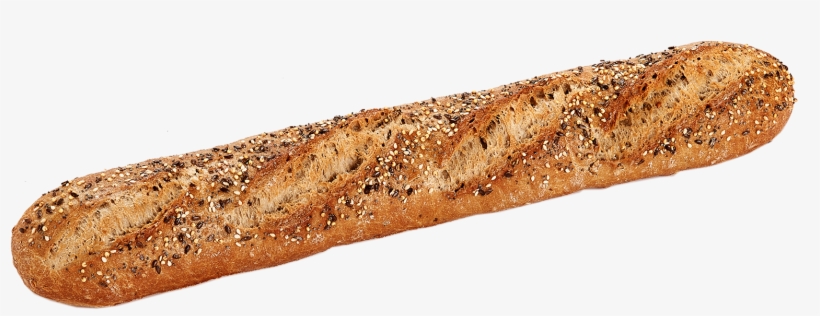Stone Oven Part-baked Multigrain Baguette Topping With - Baguette Céréales, transparent png #9890928