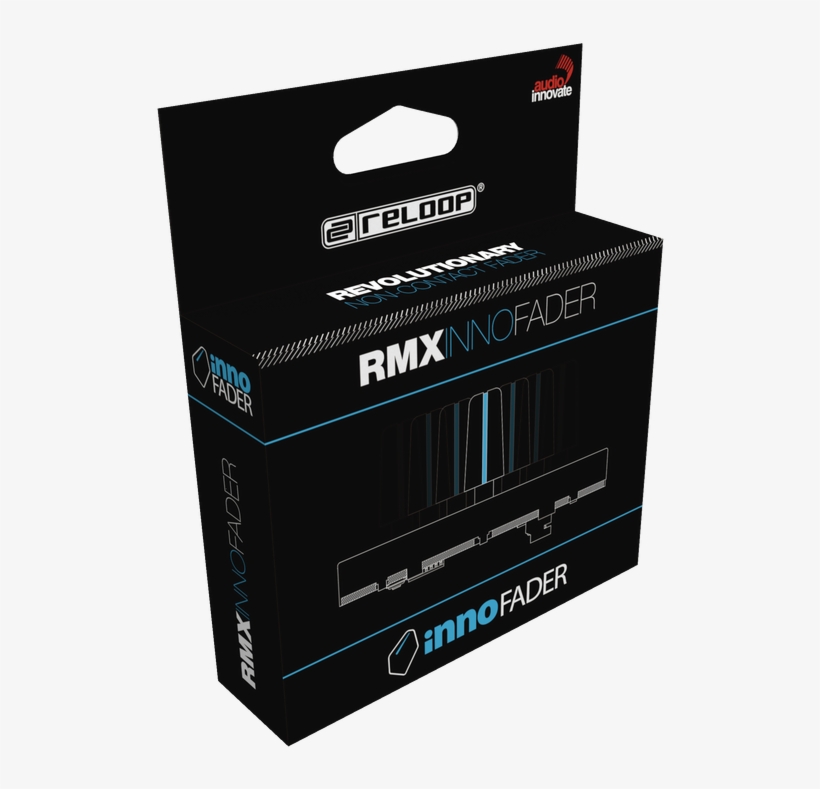 Reloop Rmx Innofader Revolutionary Non-contact Fader - Box, transparent png #9891191