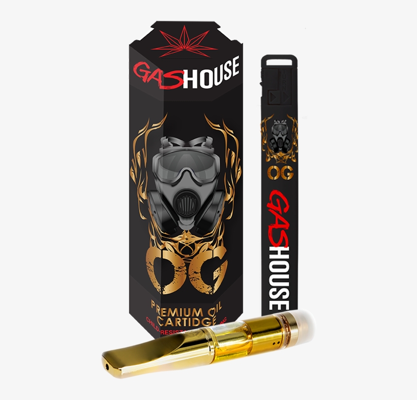 Gashouse Vape Cartridge Flavors - Big Gas Cartridge Thc, transparent png #9891223