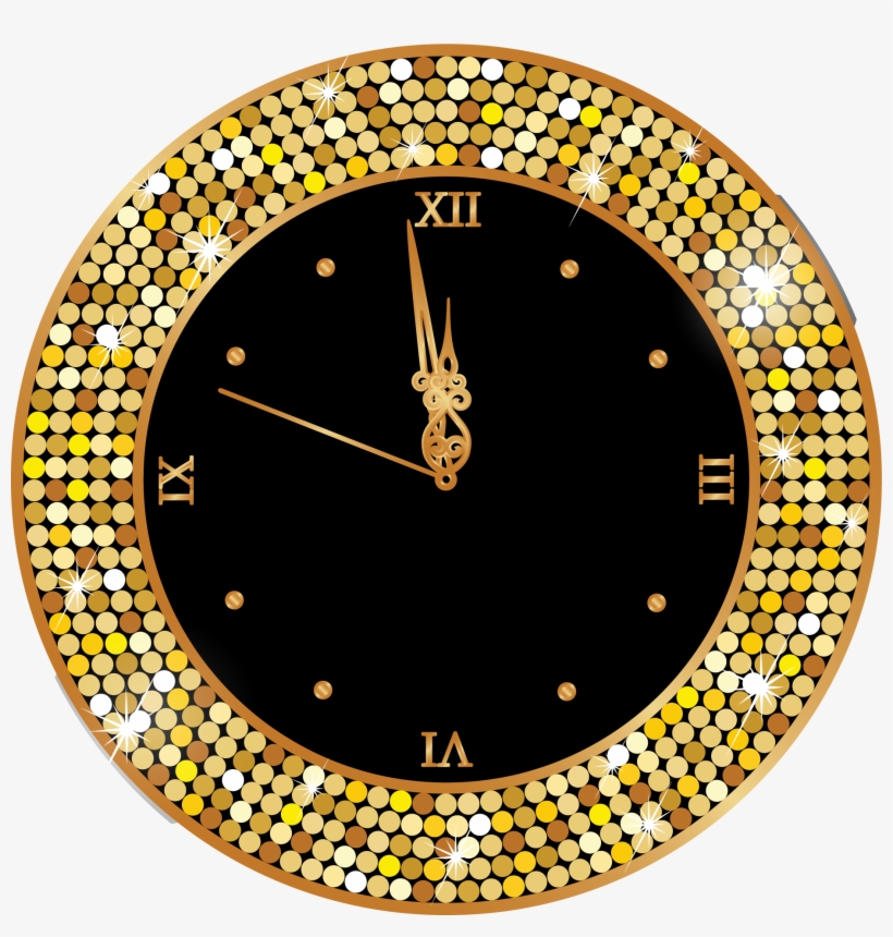 Description Tags - Wall Clock, transparent png #9892173