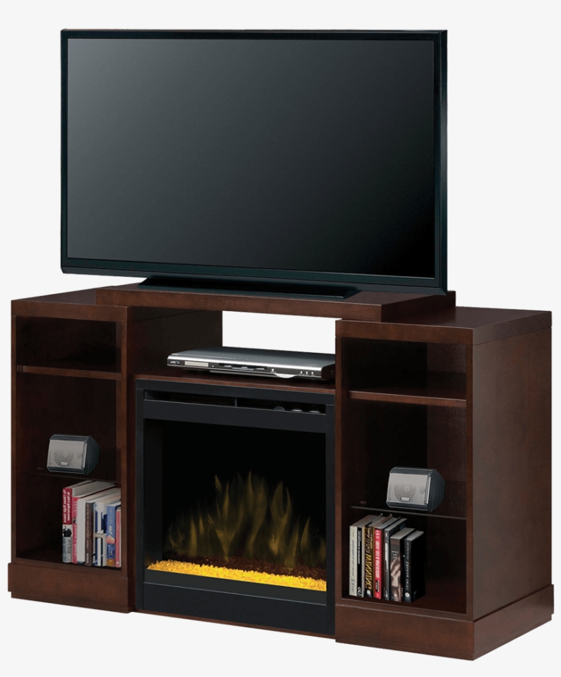 Dimplex Dylan Media Console Electric Fireplace - Fireplace, transparent png #9892307