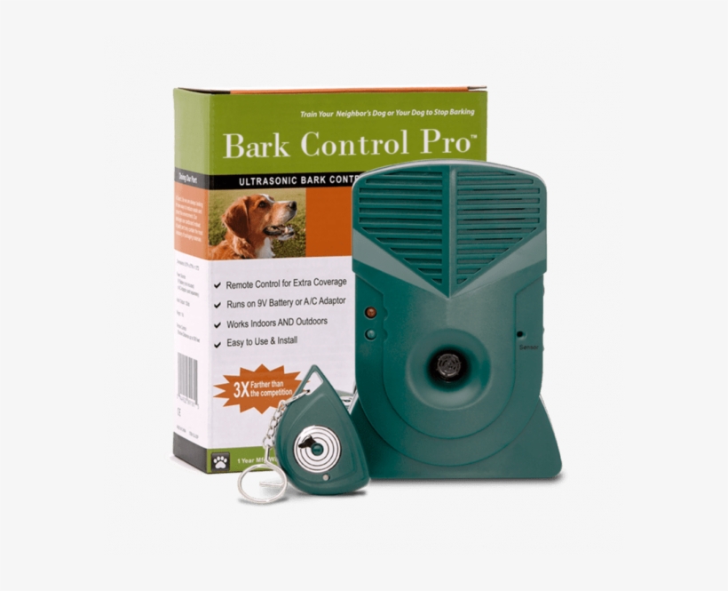 Bark Control Pro™ With Box And Remote, transparent png #9892762