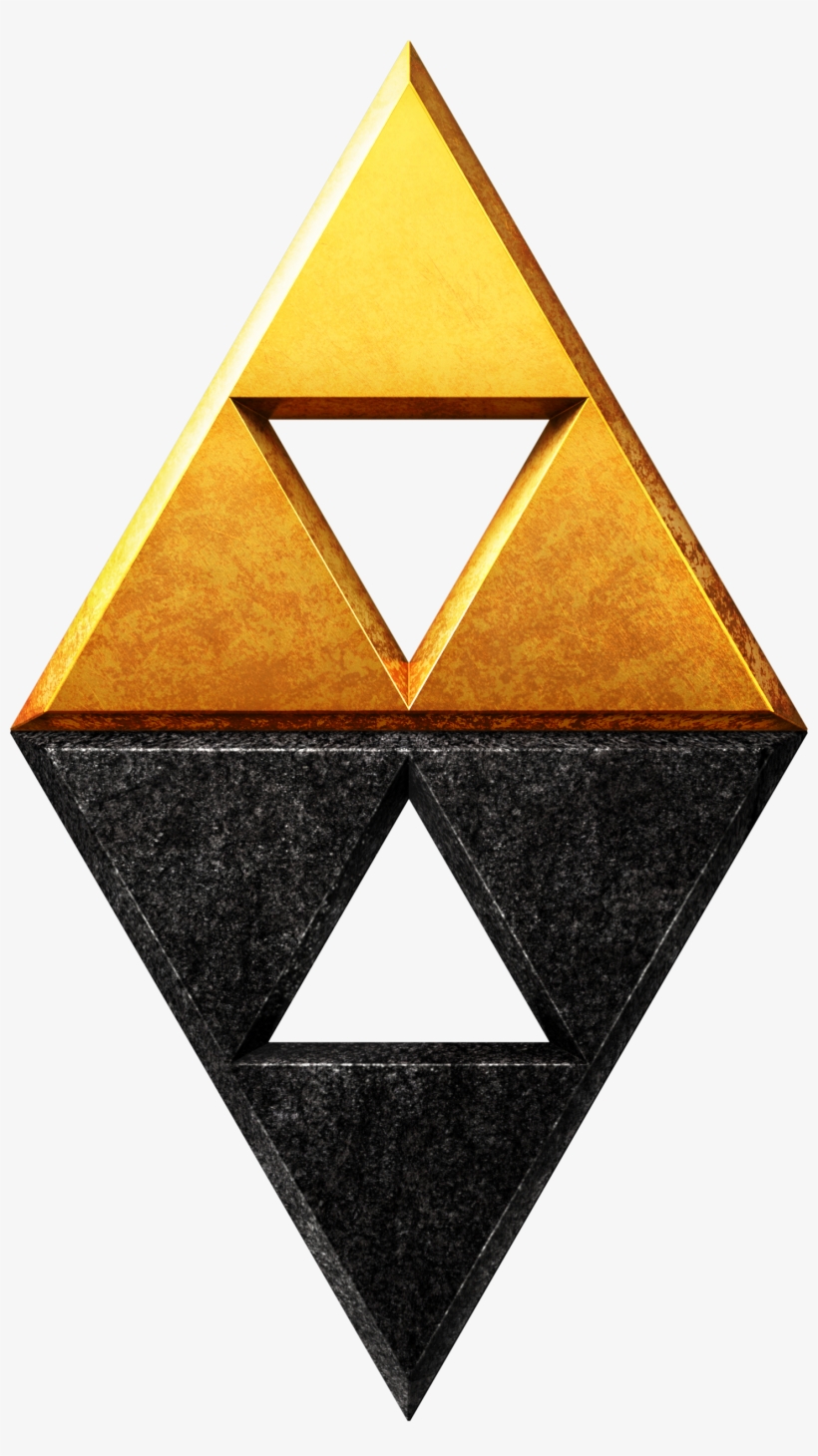 Zen Death Robot Posted - Legend Of Zelda Link Between Worlds Triforce, transparent png #9892863