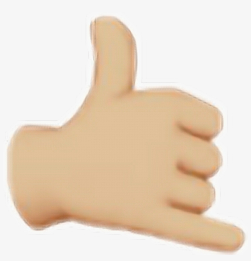 #emoji #hands #promise - Call Me Hand Emoji Png, transparent png #9893017