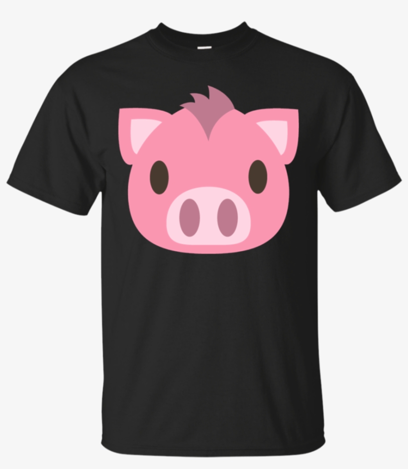 Pig Face Emoji T-shirt - Sky Was Yellow And The Sun, transparent png #9893214