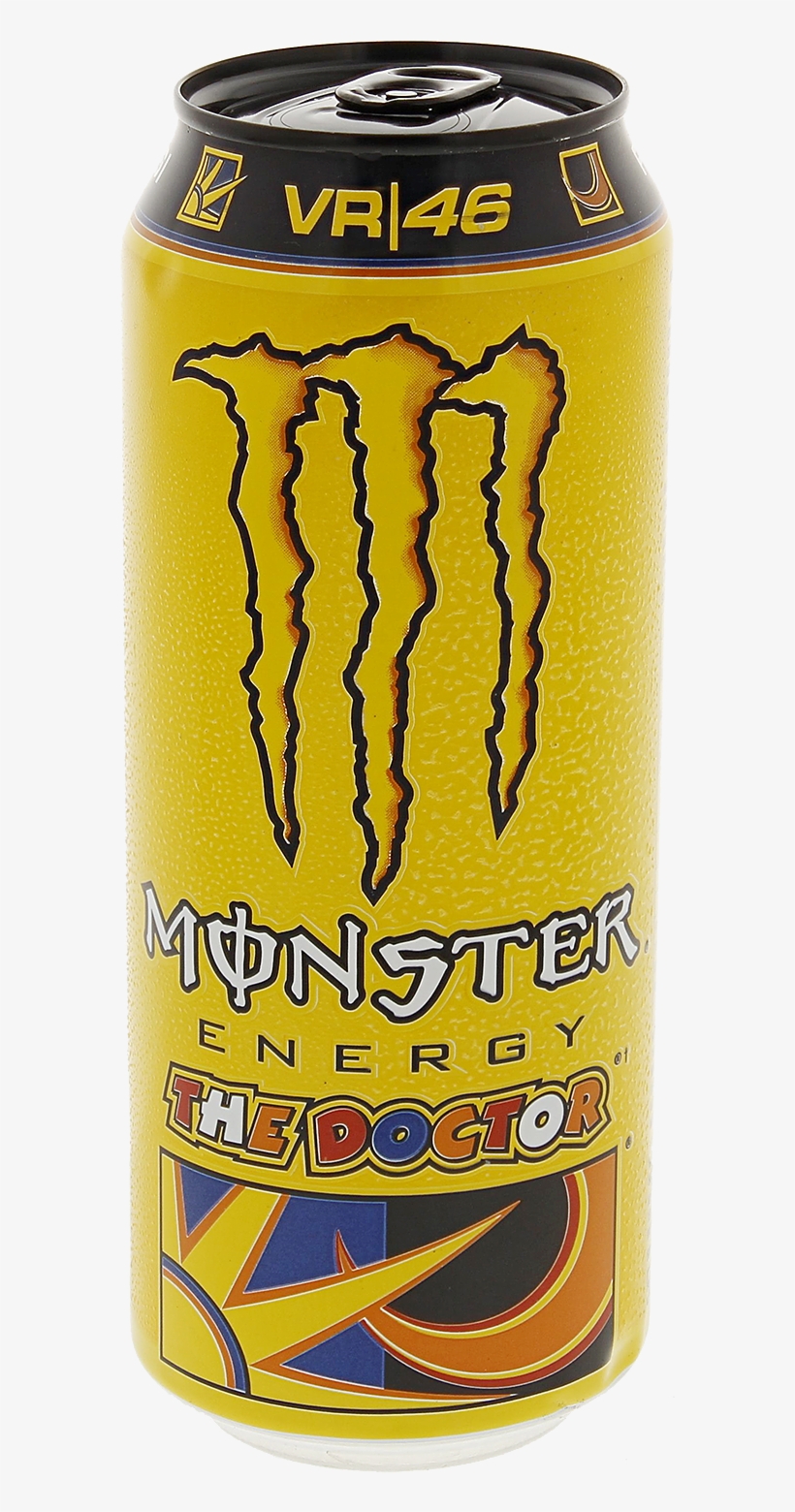 Monster Vr46 Energy Drink, transparent png #9893323