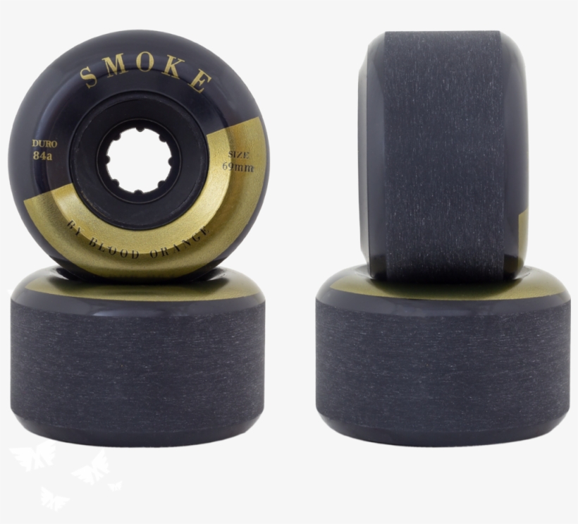 69mm Blood Orange Smoke 84a Longboard Skateboard Wheels - Skateboard Wheel, transparent png #9893576