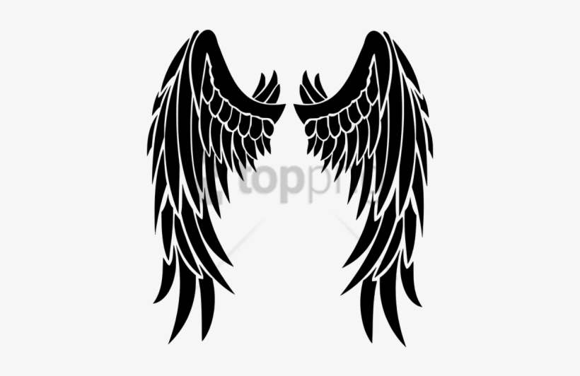 Free Png Black Wings Png Image With Transparent Background - Transparent Angel Wings Clip Art, transparent png #9893698