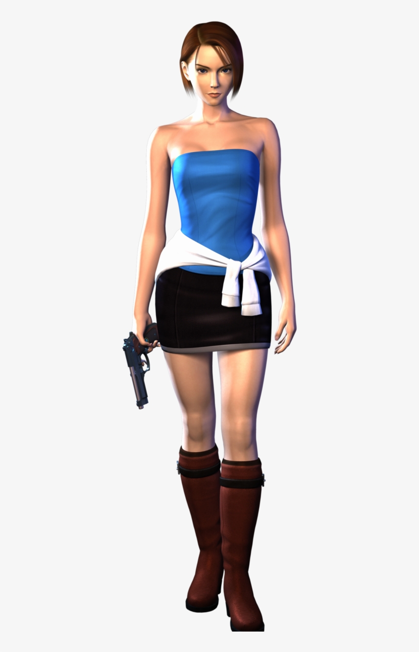 Jill Valentine Made A Nice Return As The Protagonist - Jill Valentine Resident Evil 3 Nemesis, transparent png #9894053