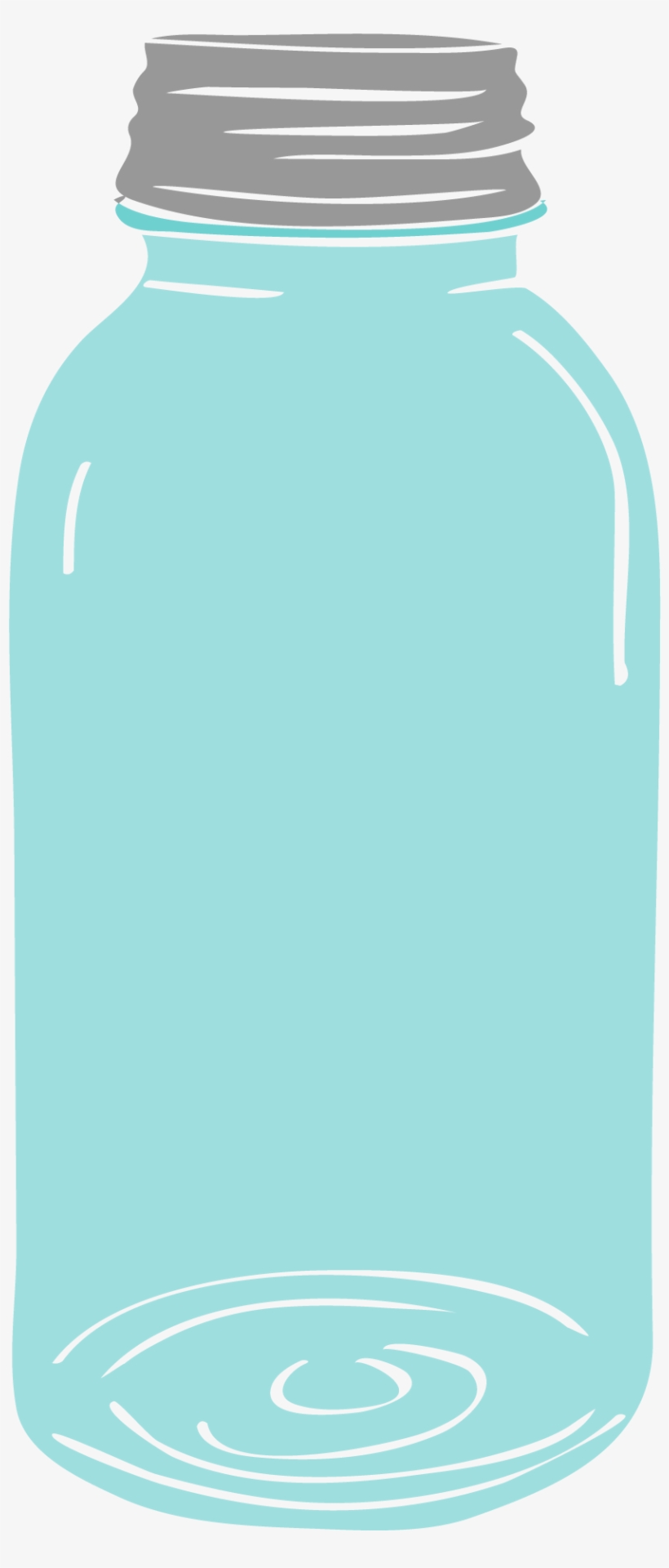 Mason Jar Clipart Water Container, transparent png #9894058